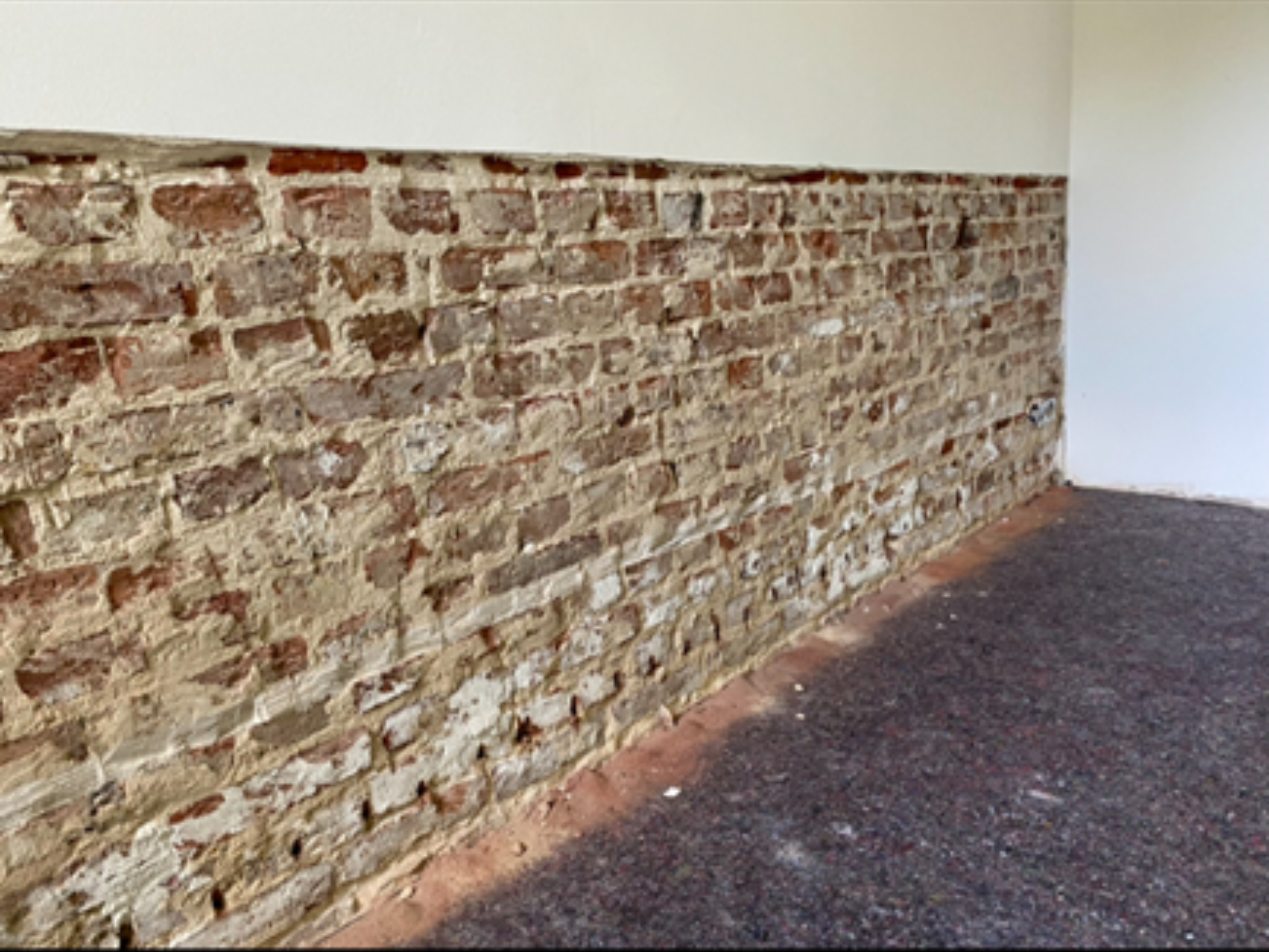 Putzentfernung Kellerwand